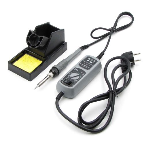 Паяльник з портативним блоком управління WEP 908+ з підставкою (65W, аналогове регулювання t 200-480 гр С, жало 900M) фото 3 Паяльник з портативним блоком управління WEP 908+ з підставкою (65W, аналогове регулювання t 200-480 гр С, жало 900M) фото 3