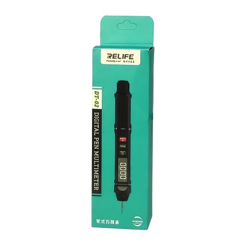 Мультиметр-ручка цифровий Relife DT-02 кишеньковий з автовизначенням, з детектором прихованої проводки фото 4