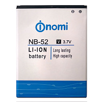 Акумулятор Nomi NB-52 i501 (оригінал Китай 1750 mAh)