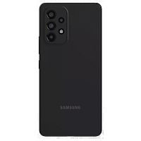 Задняя крышка Samsung Galaxy A53 5G A536B (черная со стеклом камеры)