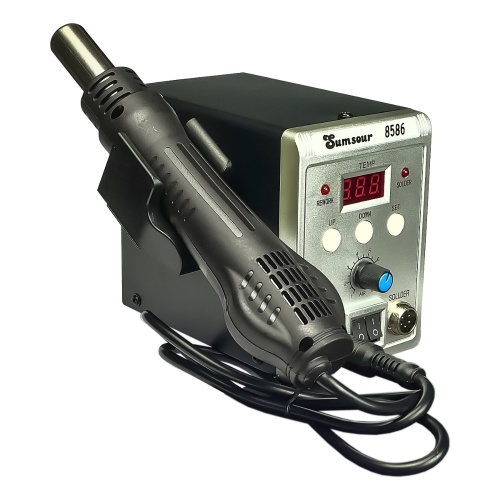 Паяльна станція Sumsour 8586 фен, паяльник, цифрова індикація фото 3