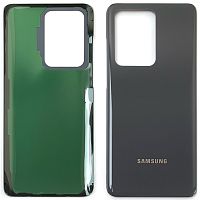 Задняя крышка Samsung Galaxy S20 Ultra G988F (серая оригинал Китай)