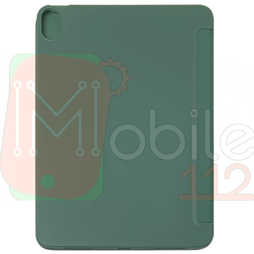 Чохол книжка Apple iPad 10 2022 без лого (темно - зелений) фото 2