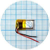 Акумулятор універсальний 401018 18 х 10 х 4 мм 100 mAh 3.7V