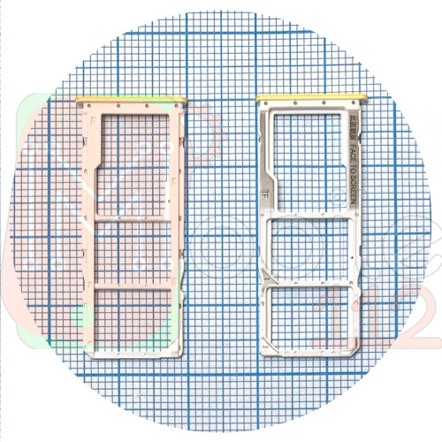 Тримач Sim картки Xiaomi Poco M4 Pro (жовтий 2 SIM (1 SIM + Micro SD))