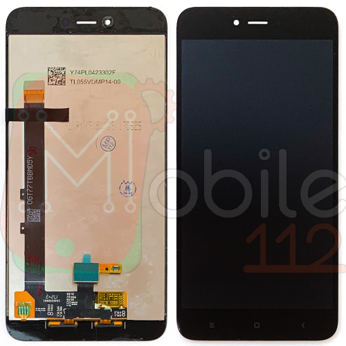 Дисплей Xiaomi Redmi Note 5A 2/16 Gb MDG6 з тачскріном (чорний оригінал 100%)