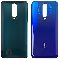 Задняя крышка Xiaomi Redmi K30, Poco X2 (синяя оригинал Китай)