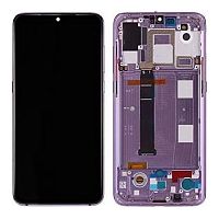 Дисплей Xiaomi Mi 9 6.39" Mi9 M1902F1G з тачскріном (OLED з фіолетовою рамкою)