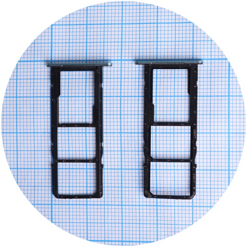 Тримач Sim картки Samsung Galaxy A06 5G A066F (зелений на 2 SIM + MicroSD)