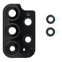 Скло камери Samsung Galaxy A33 5G A336E у рамці (чорне)