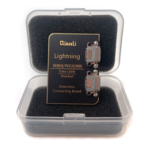 Плата до програматора QianLi iCopy Plus (VER 2.1), для перевірки кабелів Lightning фото 2