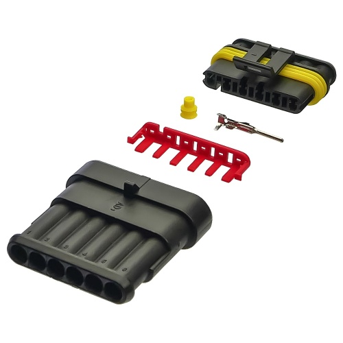 Набір автомобільних конекторів 194in1, у пластиковому боксі, з кліщами для обтиску. фото 5