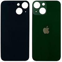 Задняя крышка Apple iPhone 13 Mini (зеленая AAA с большим отверстием)