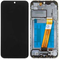 Рамка дисплея Samsung Galaxy A01 A015F, M01 M015 (чорна)