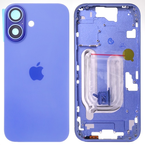 Корпус Apple iPhone 16 (синій оригінал Китай EU)