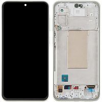 Дисплей Samsung Galaxy A36 5G A366 з тачскріном (оригінал OEM SP із зеленою рамкою)