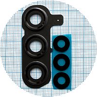 Скло камери Samsung Galaxy S24+ Plus (у чорній рамці)