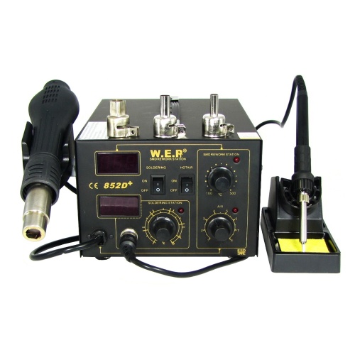 Паяльна станція WEP 852D+FAN фен, паяльник Паяльна станція WEP 852D+FAN фен, паяльник