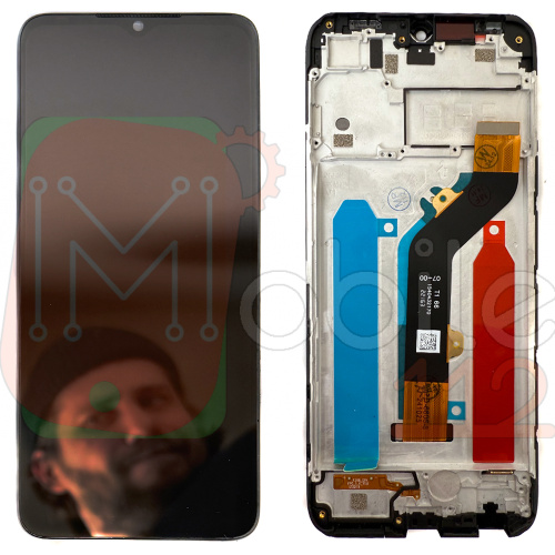 Дисплей Infinix Hot 20i з тачскріном (оригінал Китай з рамкою)
