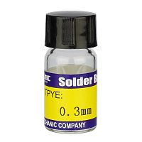 Кульки BGA для паяння мікросхем Mechanic 0.3мм., 10000 шт.