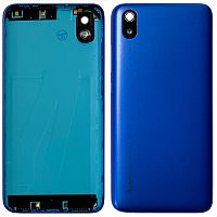 Задня кришка Xiaomi Redmi 7A m1903c3eg (синя Matte Blue оригінал Китай зі склом камери)