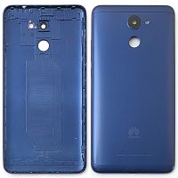 Задняя крышка Huawei Y7 Prime, Enjoy 7 Plus (синяя оригинал Китай)