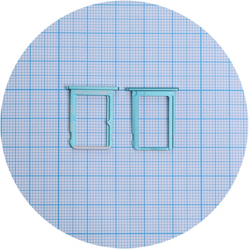 Тримач SIM карти Xiaomi MI A2, MI 6X M1804d2SG (зелений на 2 SIM)