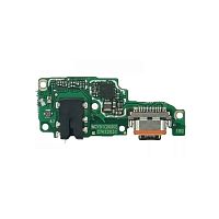 Шлейф Vivo Y31s з роз'ємом зарядки, навушників та мікрофоном - нижня плата (оригінал Китай)