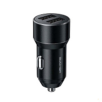 Авто зарядний адаптер Wekome WP-C36 2USB/3.1A (чорне)