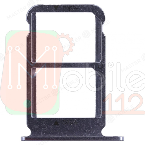 Тримач SIM карти Huawei Honor 10 COL-L29 (сірий 2 SIM)