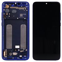 Дисплей Xiaomi Mi 9 Lite Mi9 Lite Mi CC9 з тачскріном (OLED із синьою рамкою)