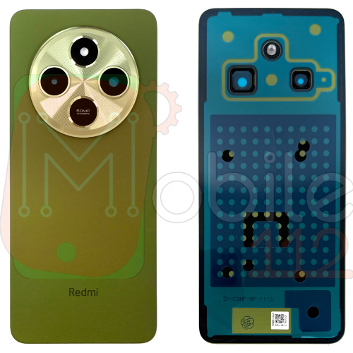 Задняя крышка Xiaomi Redmi 14C (зеленая Original New со стеклом камеры)