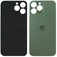 Задняя крышка Apple iPhone 13 Pro Max (зеленая AAA с большим отверстием)