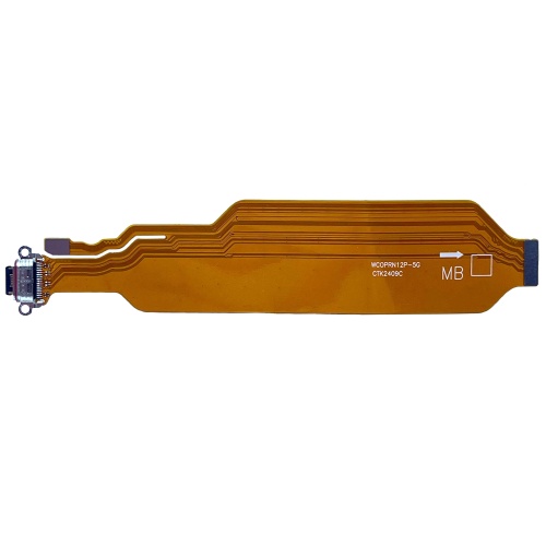 Шлейф Oppo Reno 12 Pro China PJW110 з роз'ємом зарядки