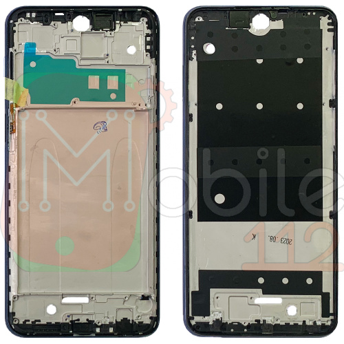 Рамка дисплея Xiaomi Redmi Note 9S, Redmi Note 9 Pro, Redmi Note 9 Pro Max (сіра)