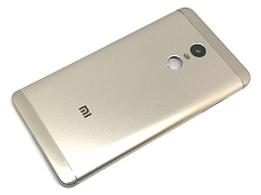 Задня кришка Xiaomi Redmi Note 4X Snapdragon, Redmi Note 4 Global (сіра зі склом камери)