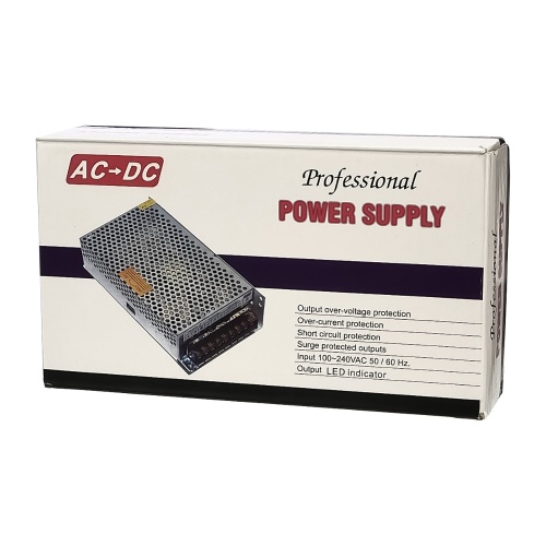 Блок живлення S-240-12 з активним охолодженням 12V/20A фото 6