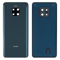 Задня кришка Huawei Mate 20 Pro LYA-L09 (зелена оригінал Китай зі склом камери)