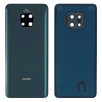 Задня кришка Huawei Mate 20 Pro LYA-L09 (зелена оригінал Китай зі склом камери)