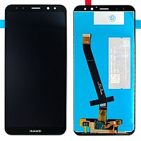 Дисплей Huawei Mate 10 Lite RNE-L01, RNE-L21, 51091YGF з тачскріном (чорний оригінал Китай)