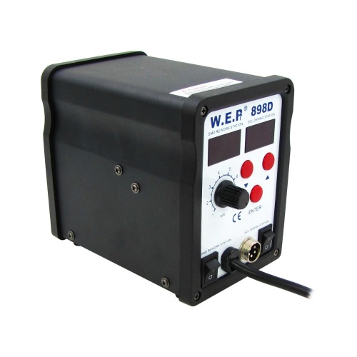 Паяльна станція WEP 898D фен, паяльник фото 3