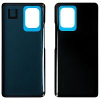 Задняя крышка Xiaomi 11T, 11T Pro (черная глянцевая)