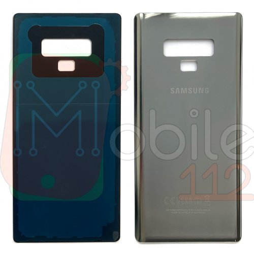 Задня кришка Samsung Galaxy Note 9 N960F (срібляста оригінал Китай)