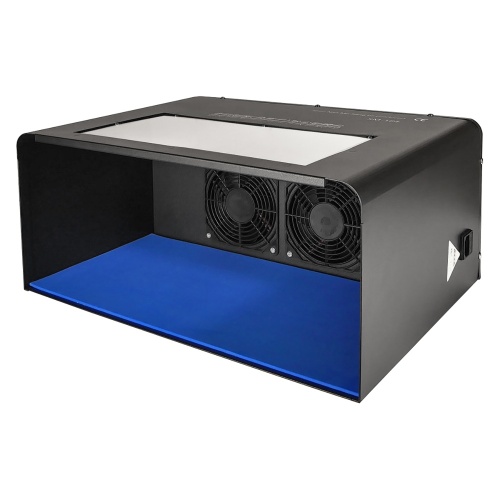 Безпилова камера Aida SM-168 (регулювання обдування, 2 типи освітлення, внутрішні габарити: Ш 44,5 см; В 19,5 см; Гол 24,5 см) фото 2