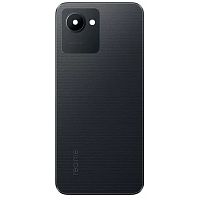 Задняя крышка Realme C30s (черная оригинал Китай со стеклом камеры)