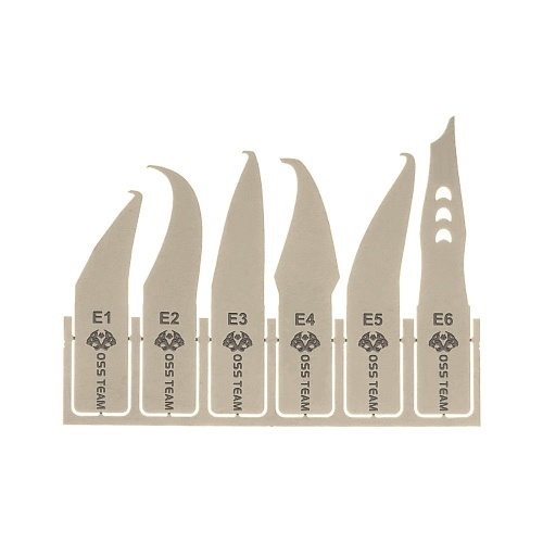 Набір для ремонту друкованих плат та мікросхем Aida W120+ (ручка з цангою, 27 тонких металевих лопаток) фото 7