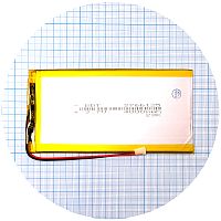 Аккумулятор универсальный 3766125 127 х 65 х 3 мм, 4000 mAh 3.7 V