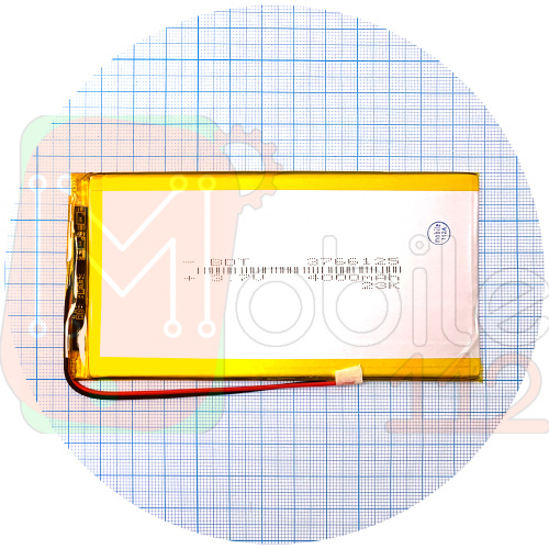 Акумулятор універсальний 3766125 127 х 65 х 3 мм, 4000 mAh 3.7 V