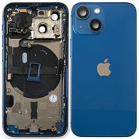 Корпус Apple iPhone 13 Mini (синий оригинал 100%)