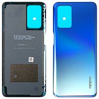 Задняя крышка Oppo A54 CPH2239 (синяя оригинал Китай)